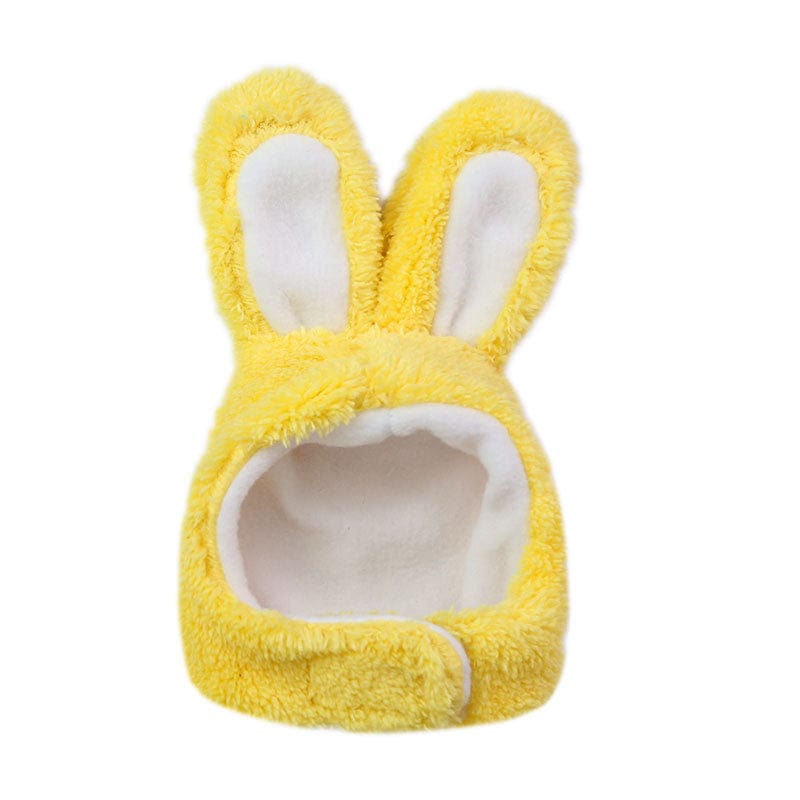 Yellow / M Cat Bunny Hat Pet Dog Small Medium Sized Dog