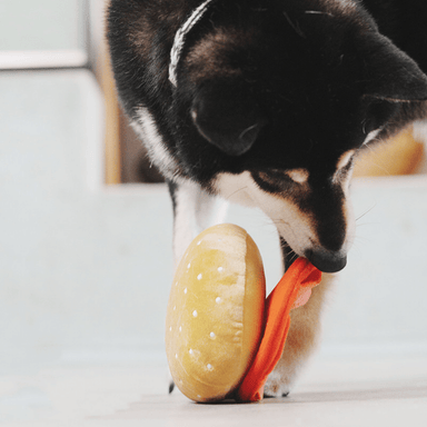 Zhizhi beef burger Pet Sniffing Educational Toys Stress Relief Ball